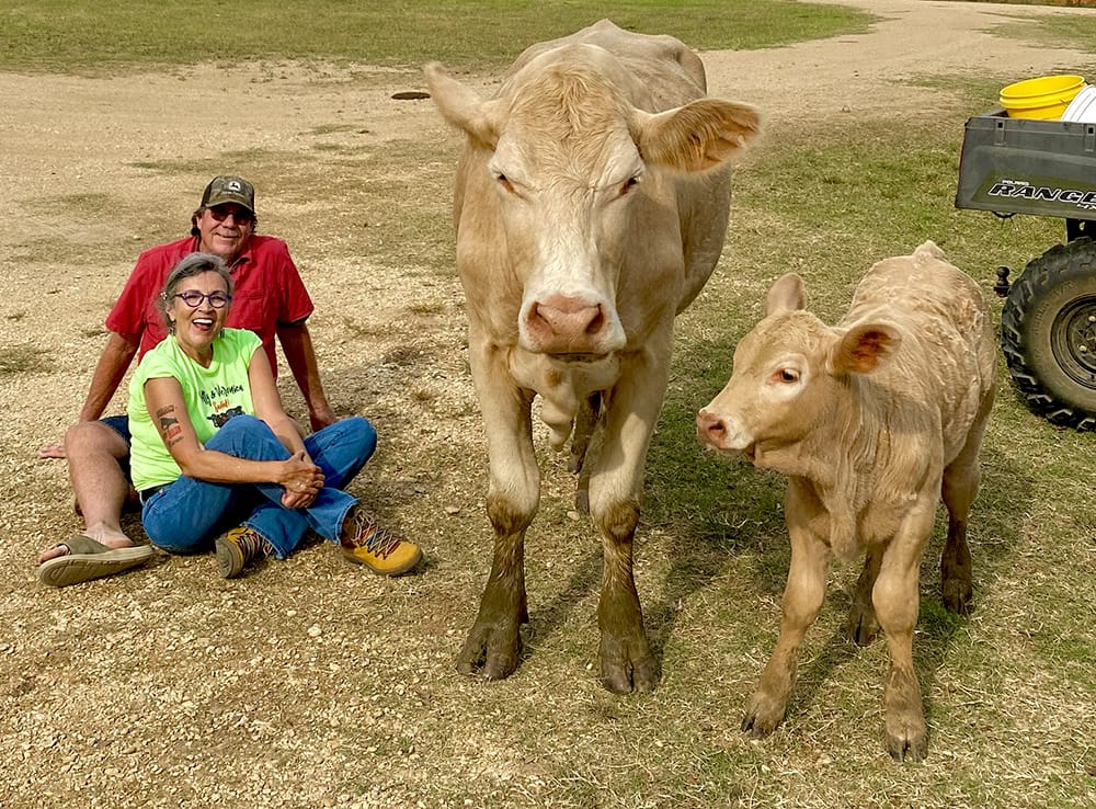 Little-Bit-and-Savannah-with-Renee-and-Tommy Little Bit & Savannah with the owners.