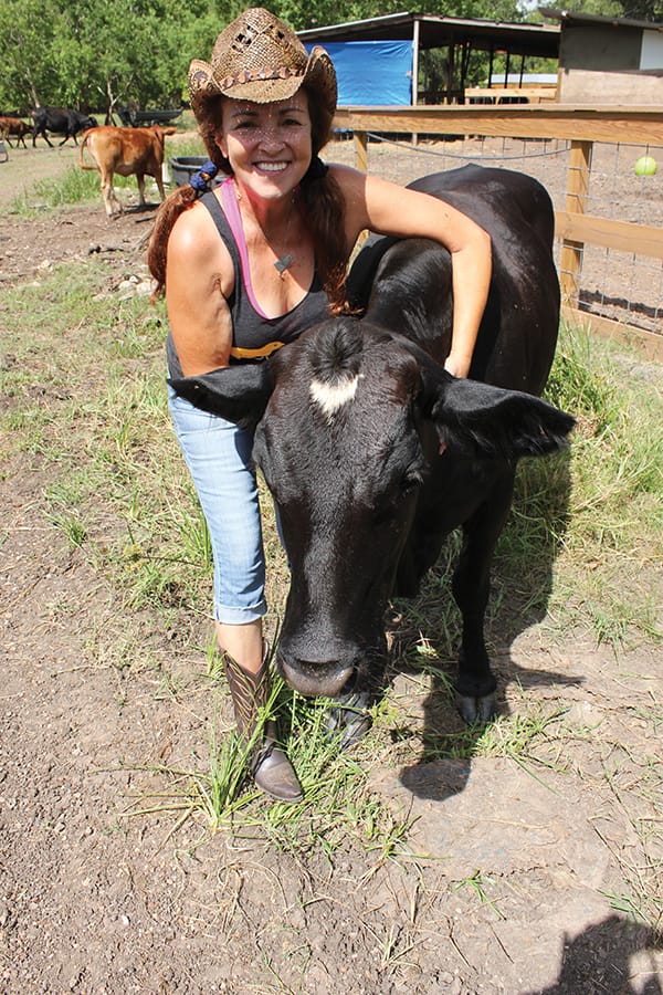 Renee-Rowdy-Girl-021 Renee hugging a Rowdy Girl