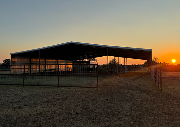 Medical-Treatment-Facility Sunset photo of our new medical treatment facility.