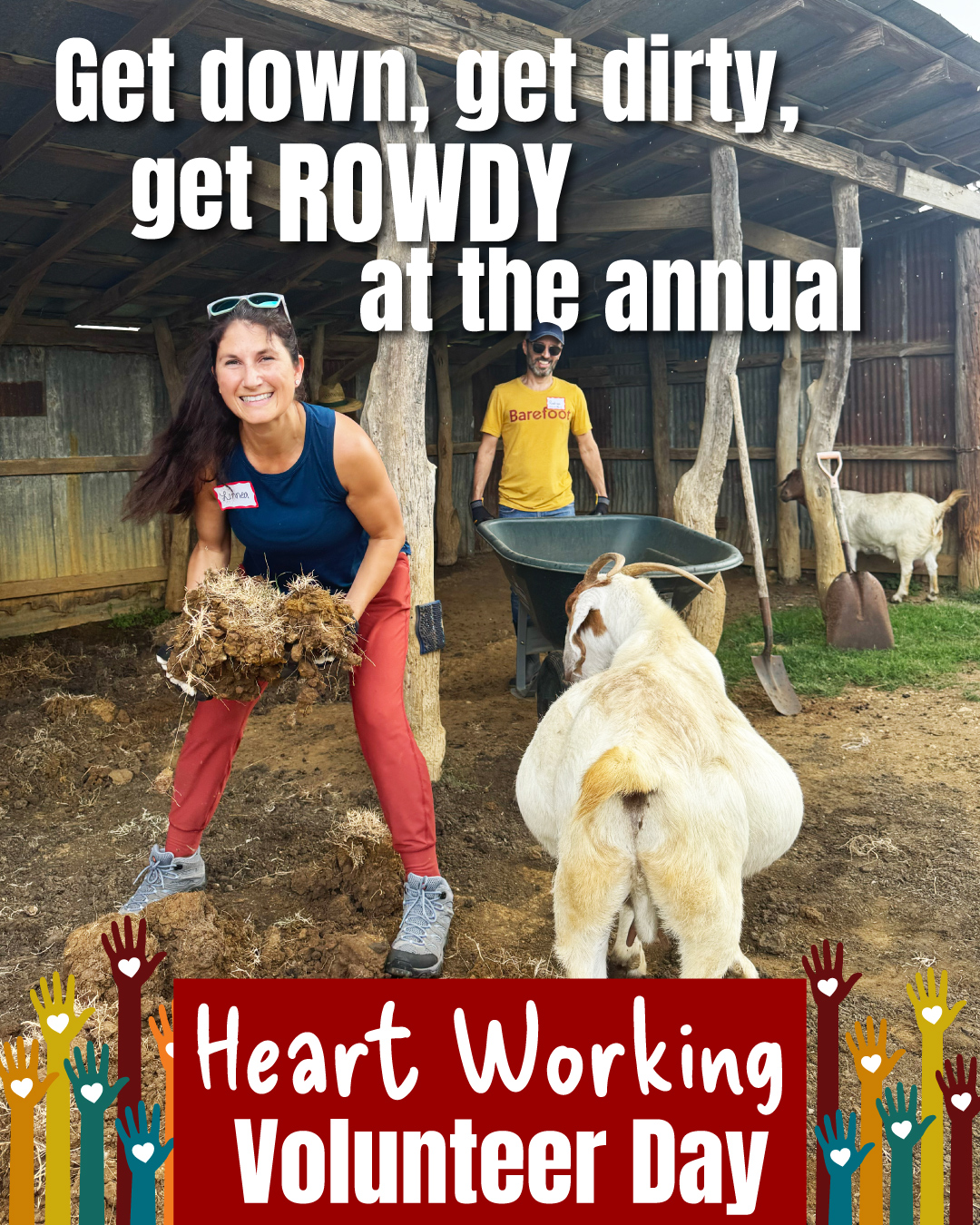 Promotional image for Heart Working Volunteer Day