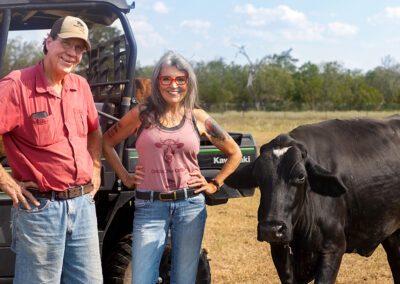 Tommy and Renee with Rowdy Girl