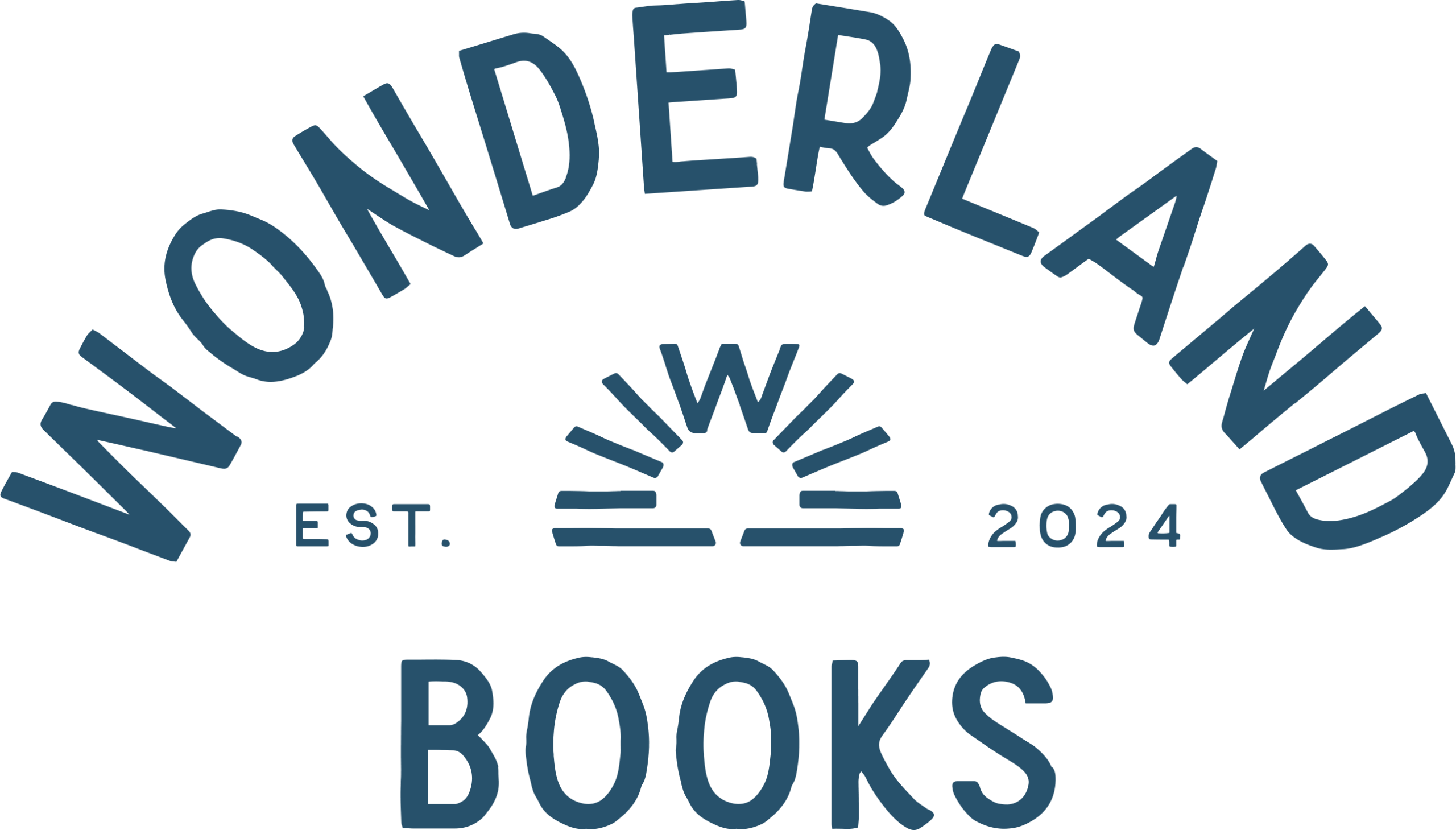 Wonderland Wonderland Books Logo